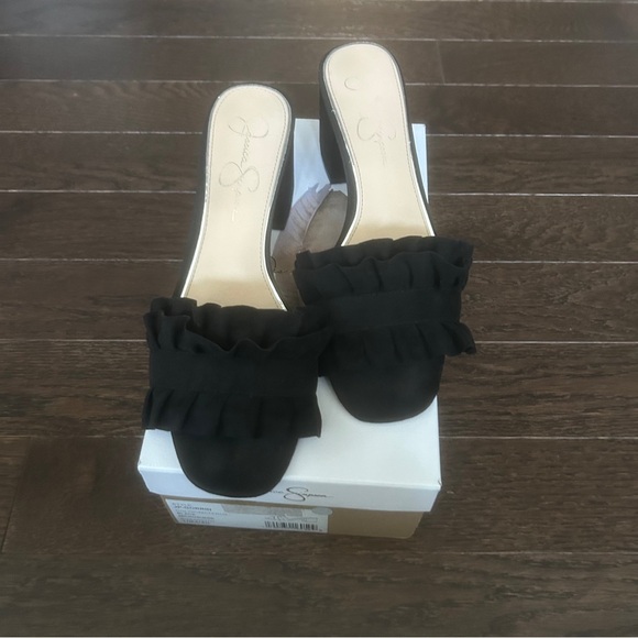 Jessica Simpson Women’s heeled open toe sandals- Size 10 - Picture 9 of 9